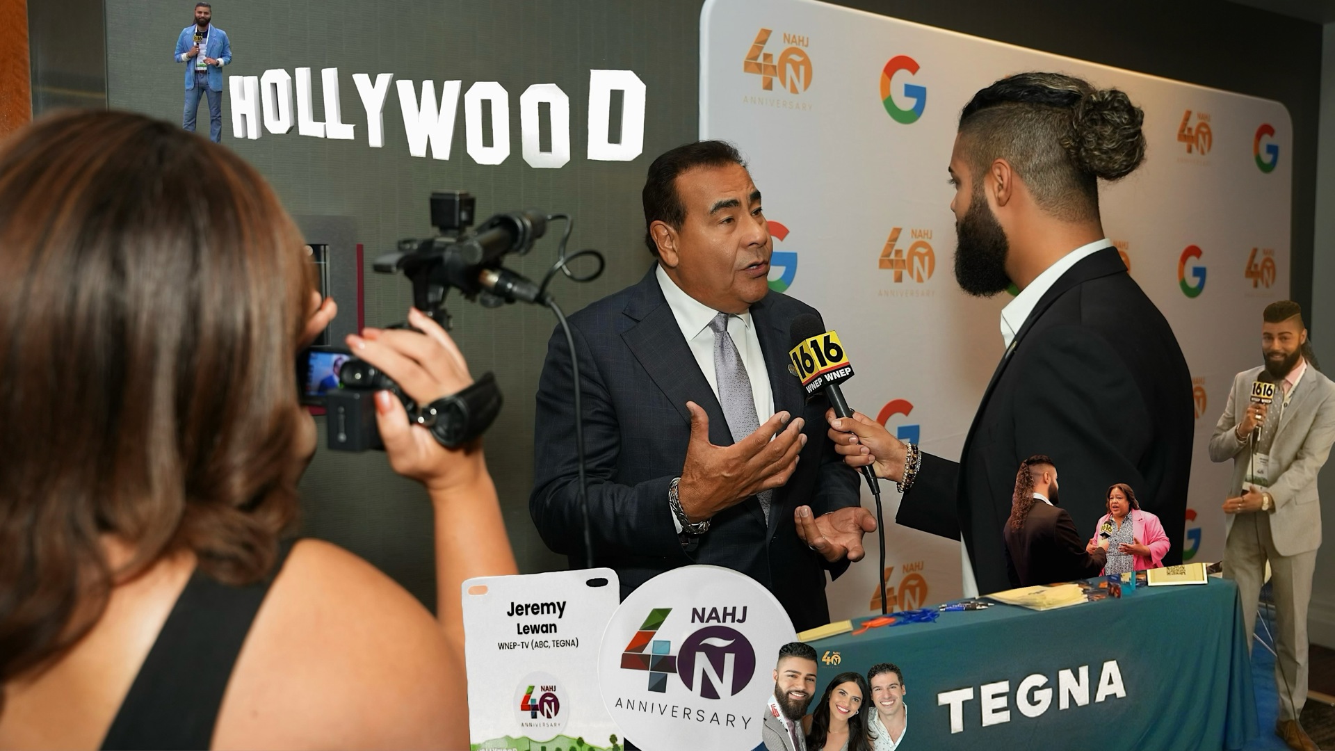 Meteorologist Jeremy Lewan brings you an exclusive look at the conference, held this year in Hollywood, and interviews some of ABC News's loudest Latino voices.