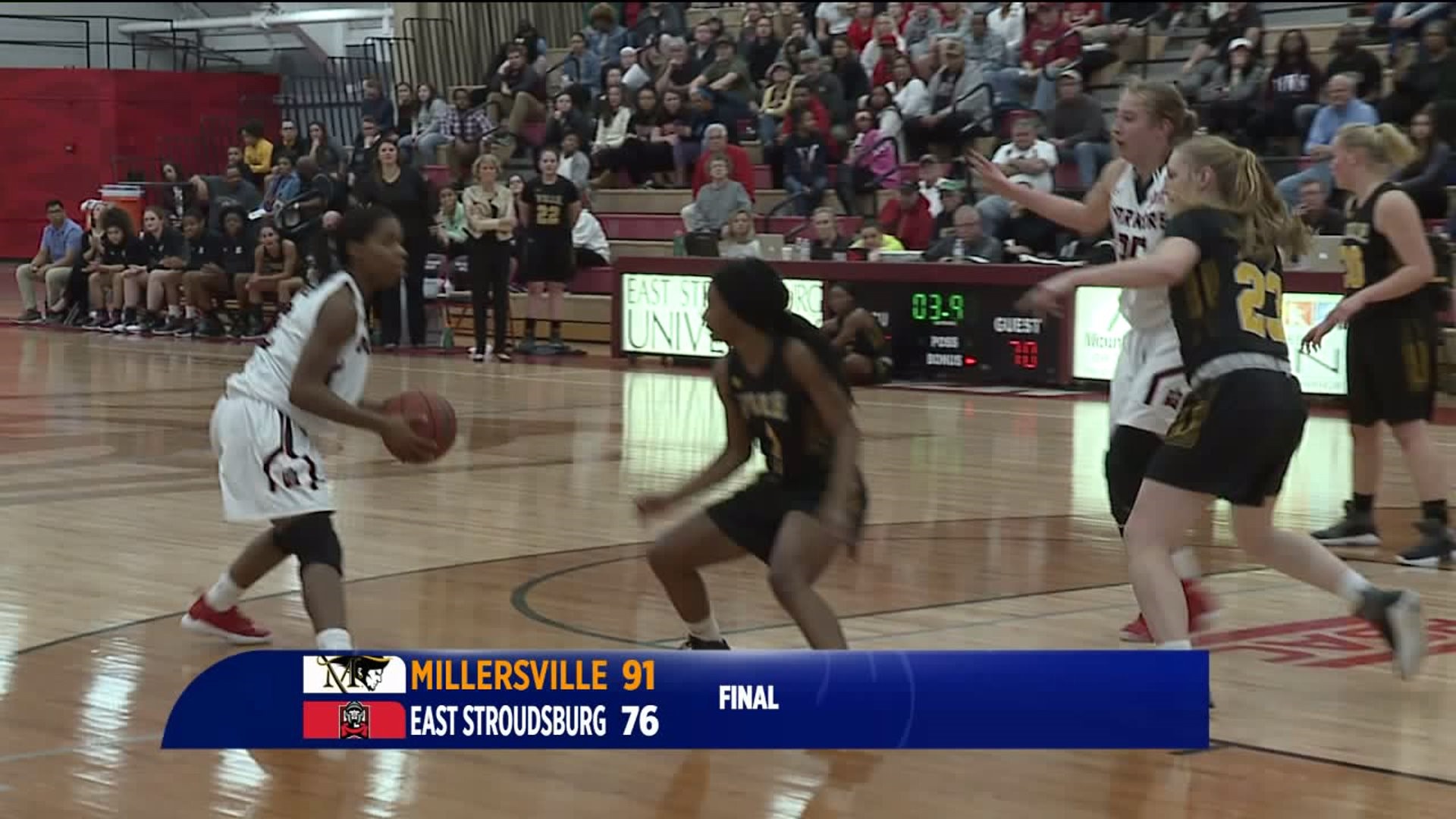 Millersville vs East Stroudsburg women`s basketball