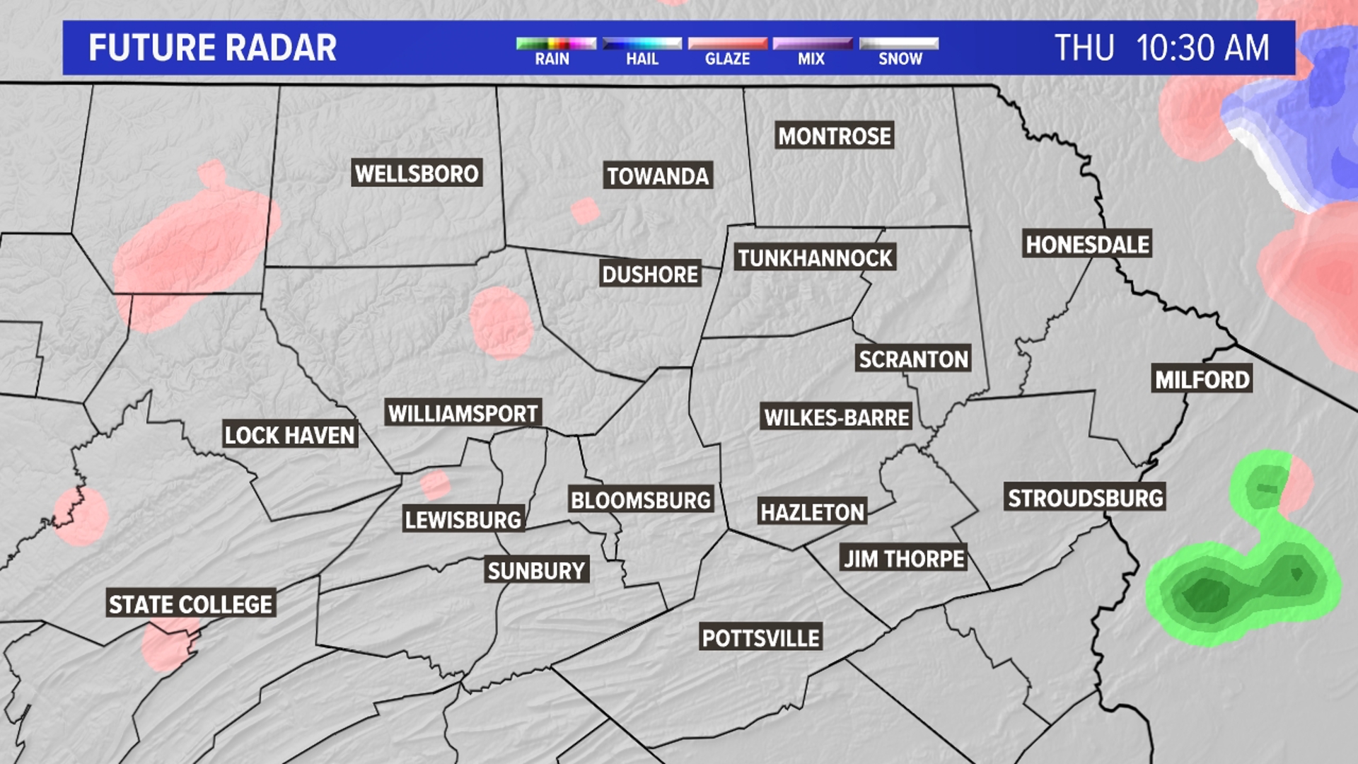 Mix of snow, ice and rain to impact Thursday morning commute | Weather ...