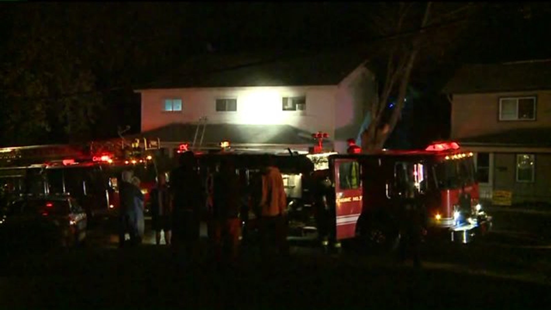 Ten Displaced by Fire in Scranton