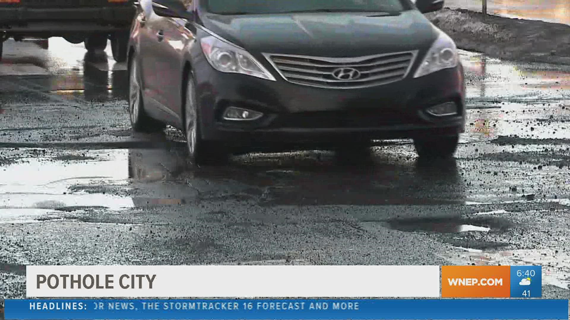 If there's one thing we hate while driving as it gets warmer, it's slamming into a pothole. Newswatch 16's Ryan has more on what you can do if you hit one.