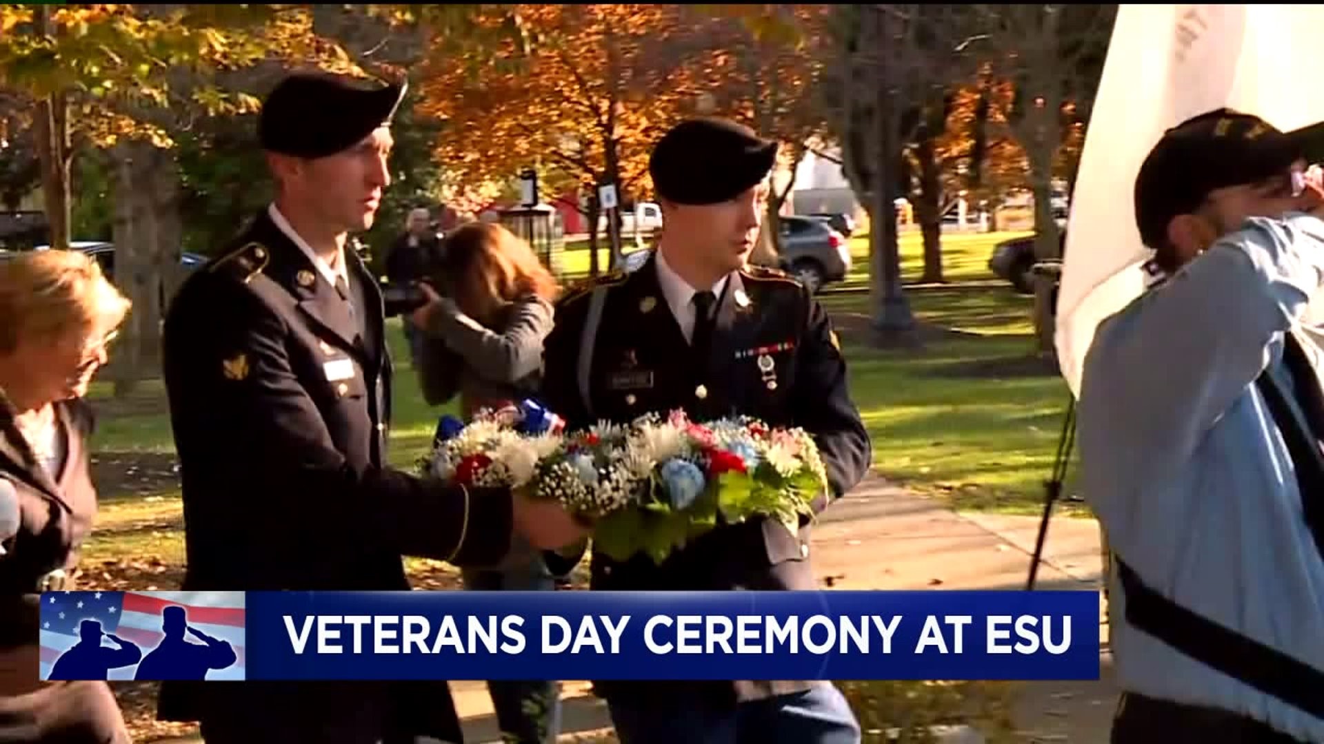 Wreaths Laid for Veterans Day in Monroe County