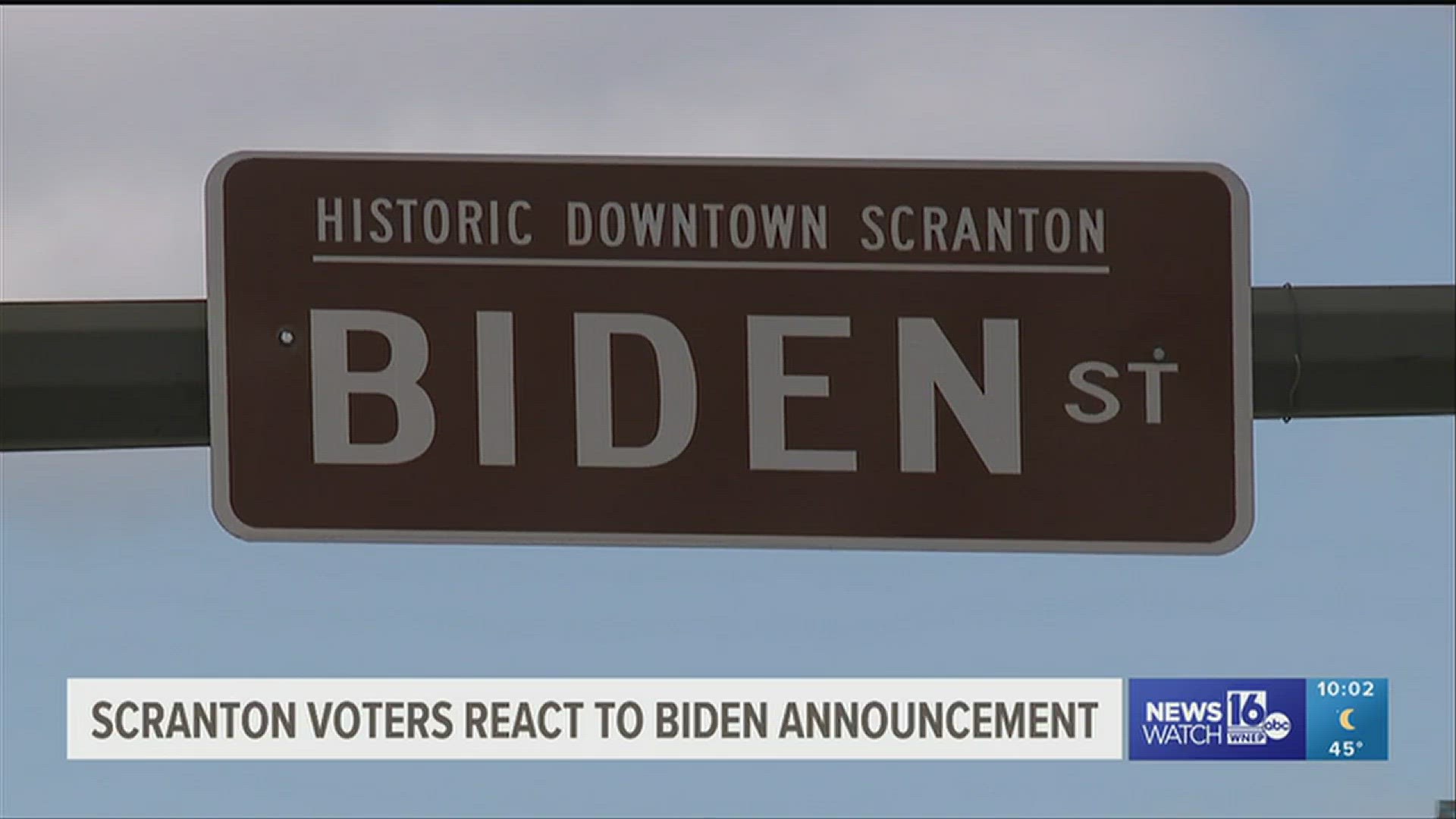 From the house he grew up in, to the street named after him in downtown Scranton, residents gave their opinions on President Joe Biden looking for four more years.