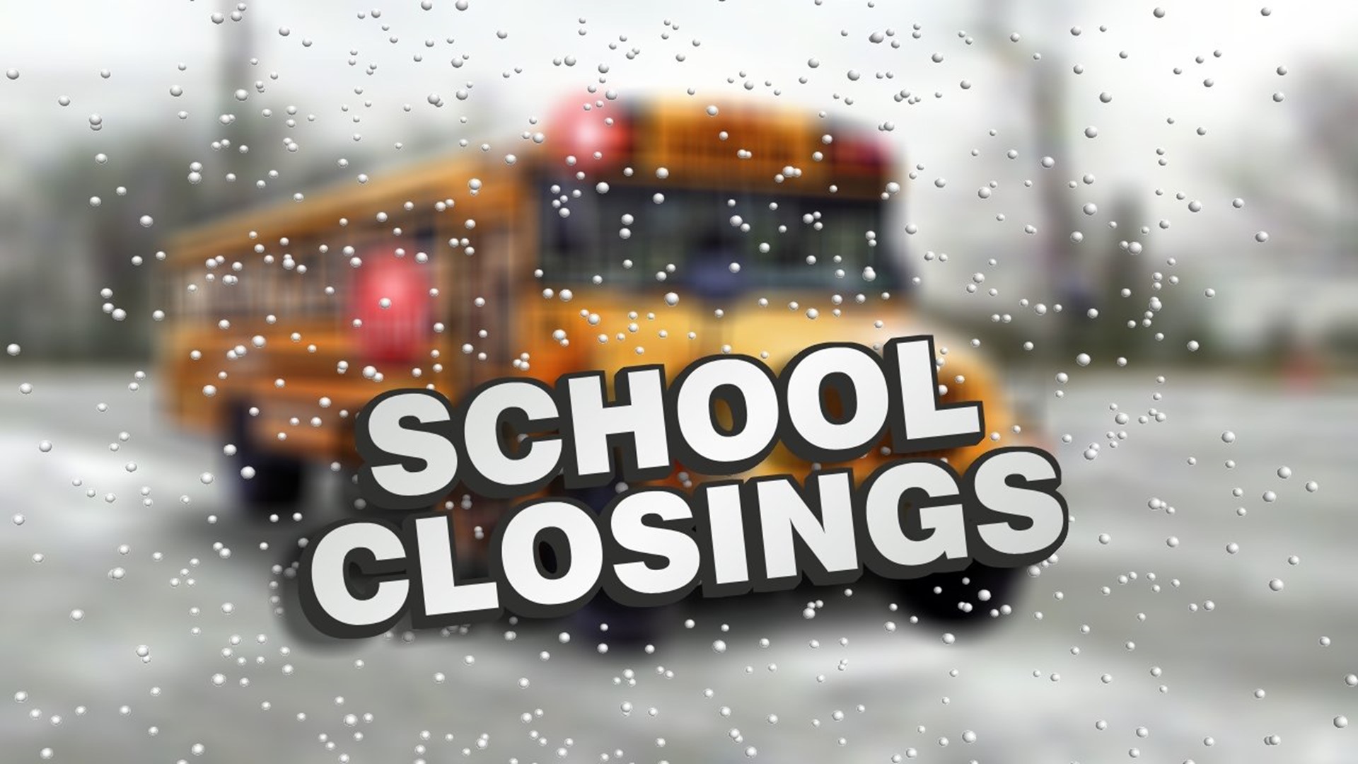 Here's the latest list of school closing, flexible instruction day