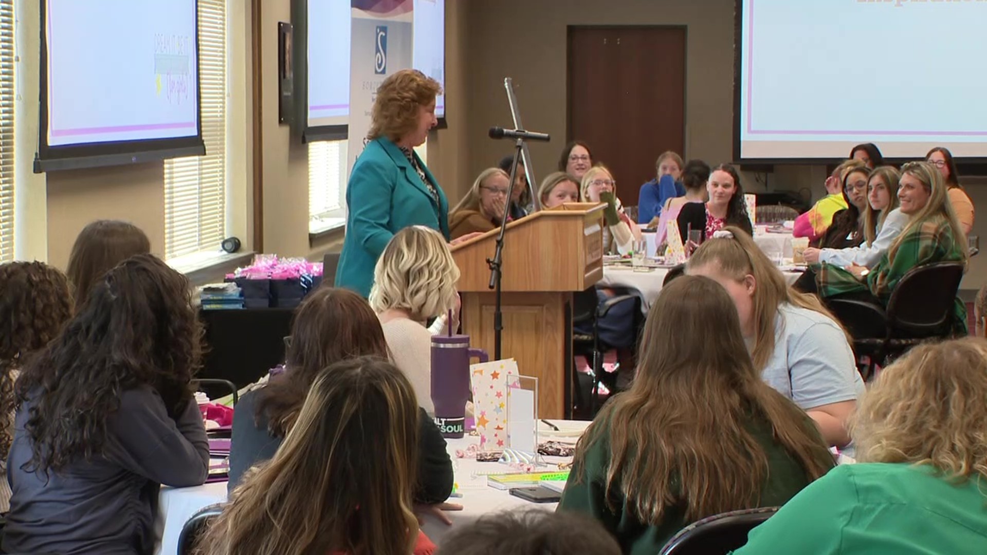 Some high school girls in central Pennsylvania had the opportunity to learn about career and educational opportunities at Susquehanna University.