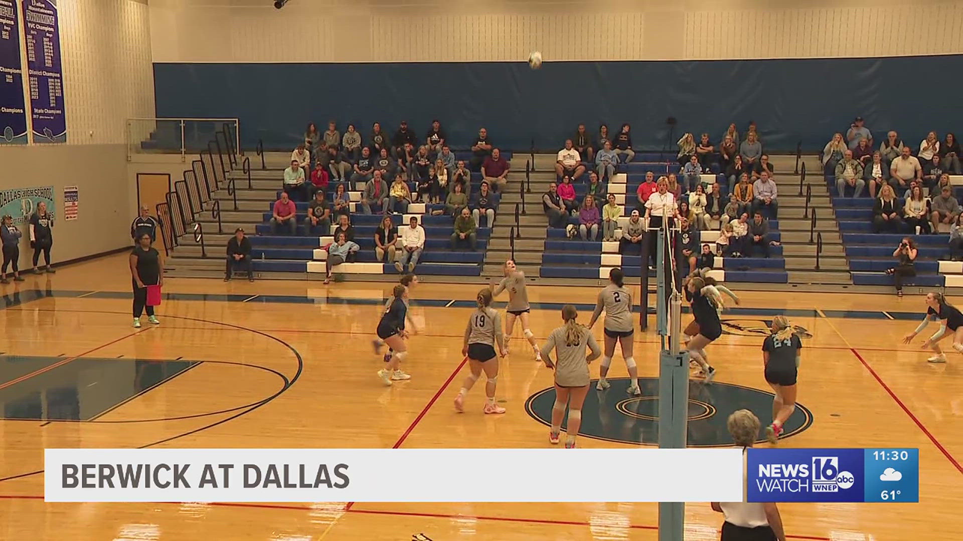 WVC Girl's Volleyball action from Wednesday night