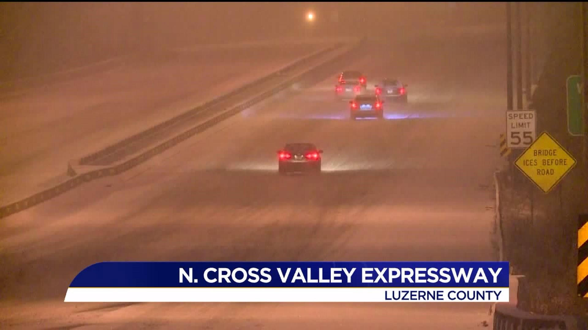 Snow Hits Luzerne County Overnight