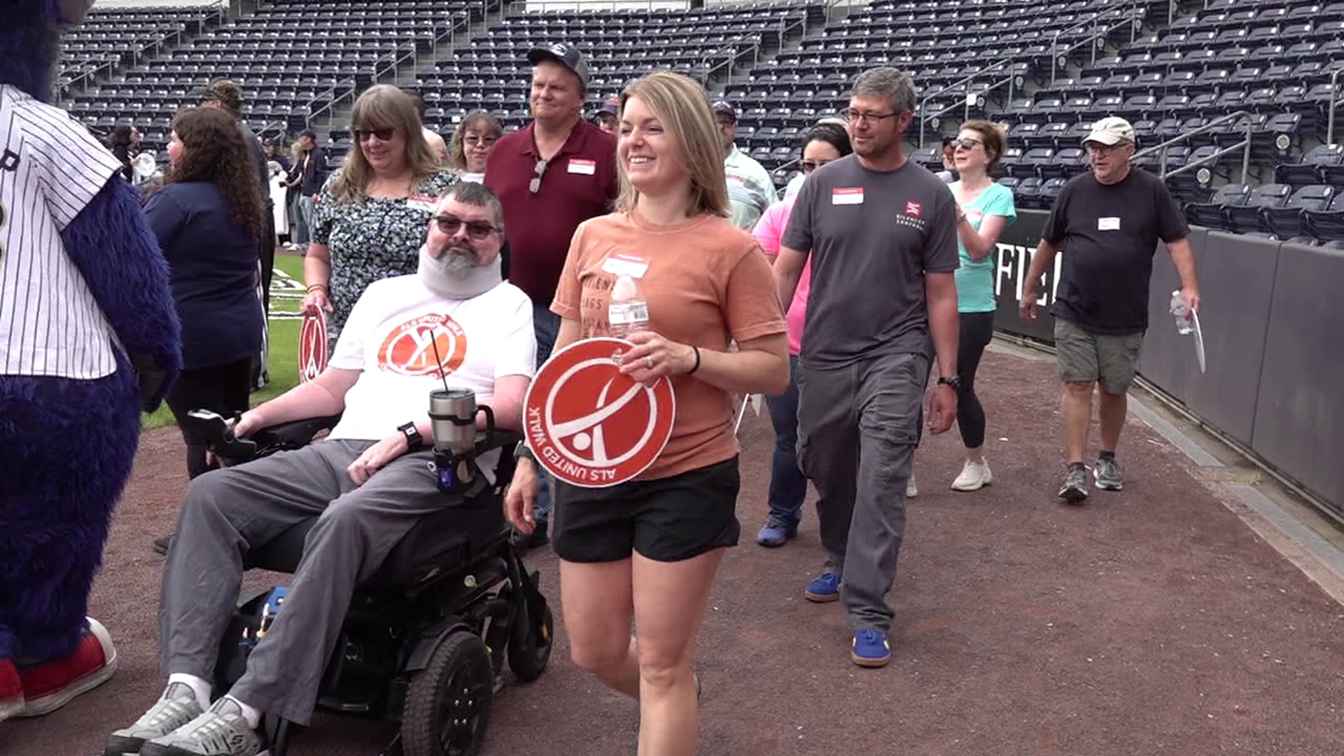 The Scranton ALS United Walk at PNC Field gathered the community on Saturday to support those battling ALS.