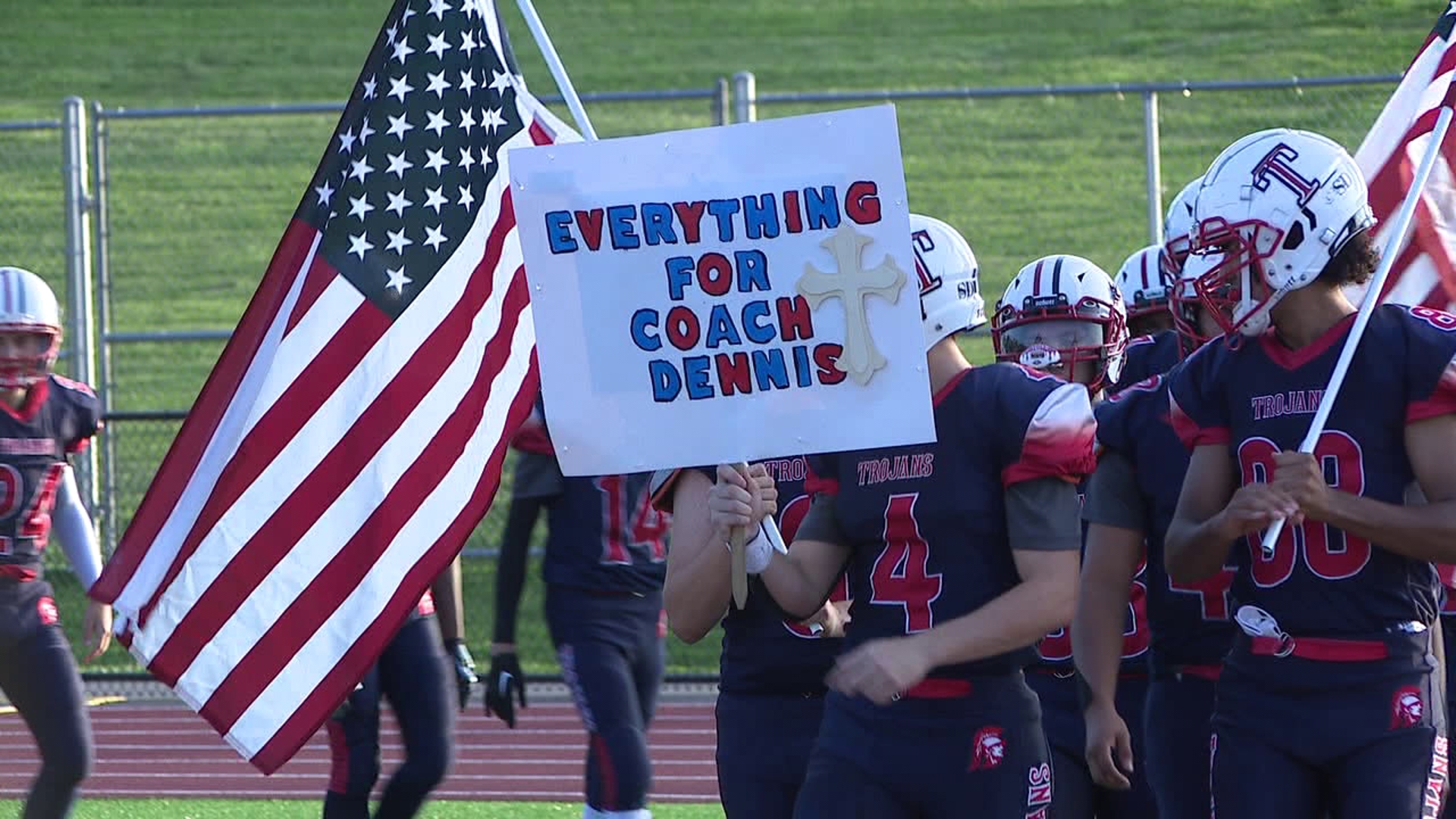 The Greater Nanticoke Area High School and its football team are mourning the sudden death of head coach Scott Dennis on Friday.