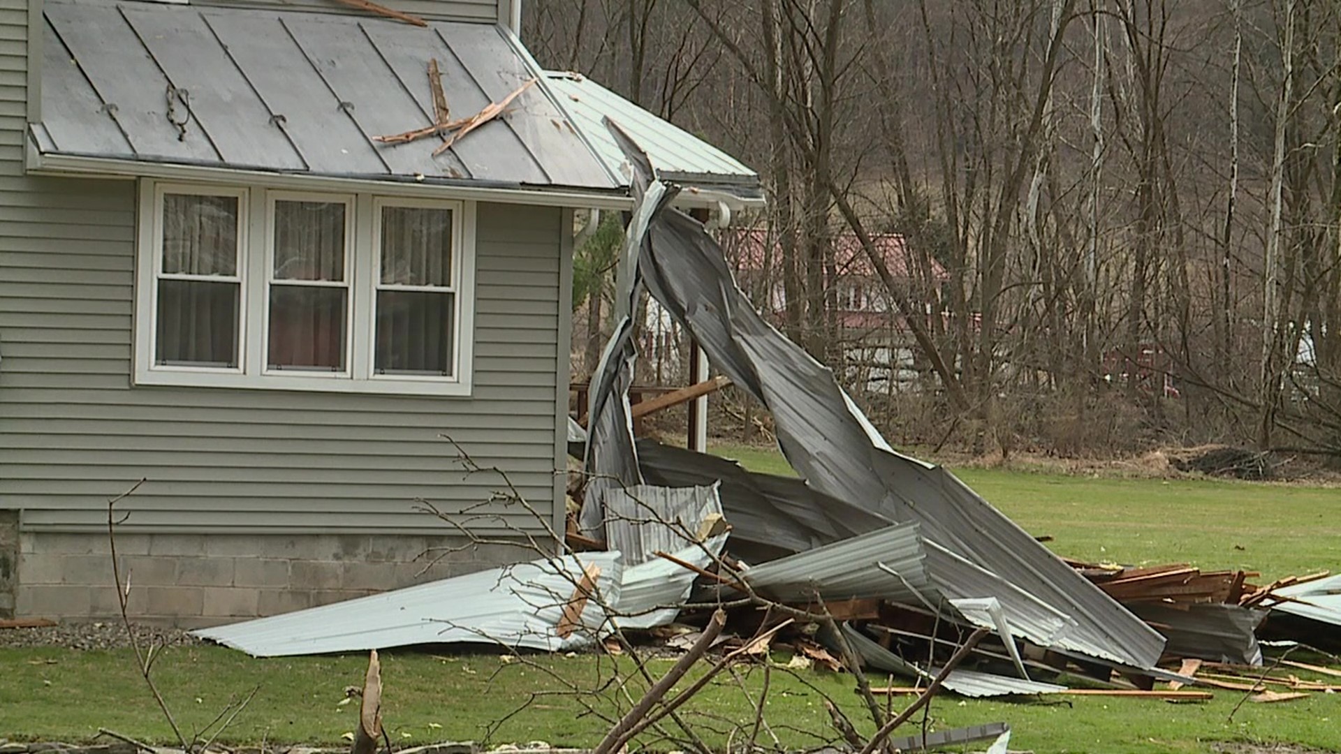 The National Weather Service determined that it was a tornado that caused heavy damage in Lairdsville and other parts of Lycoming County last week.