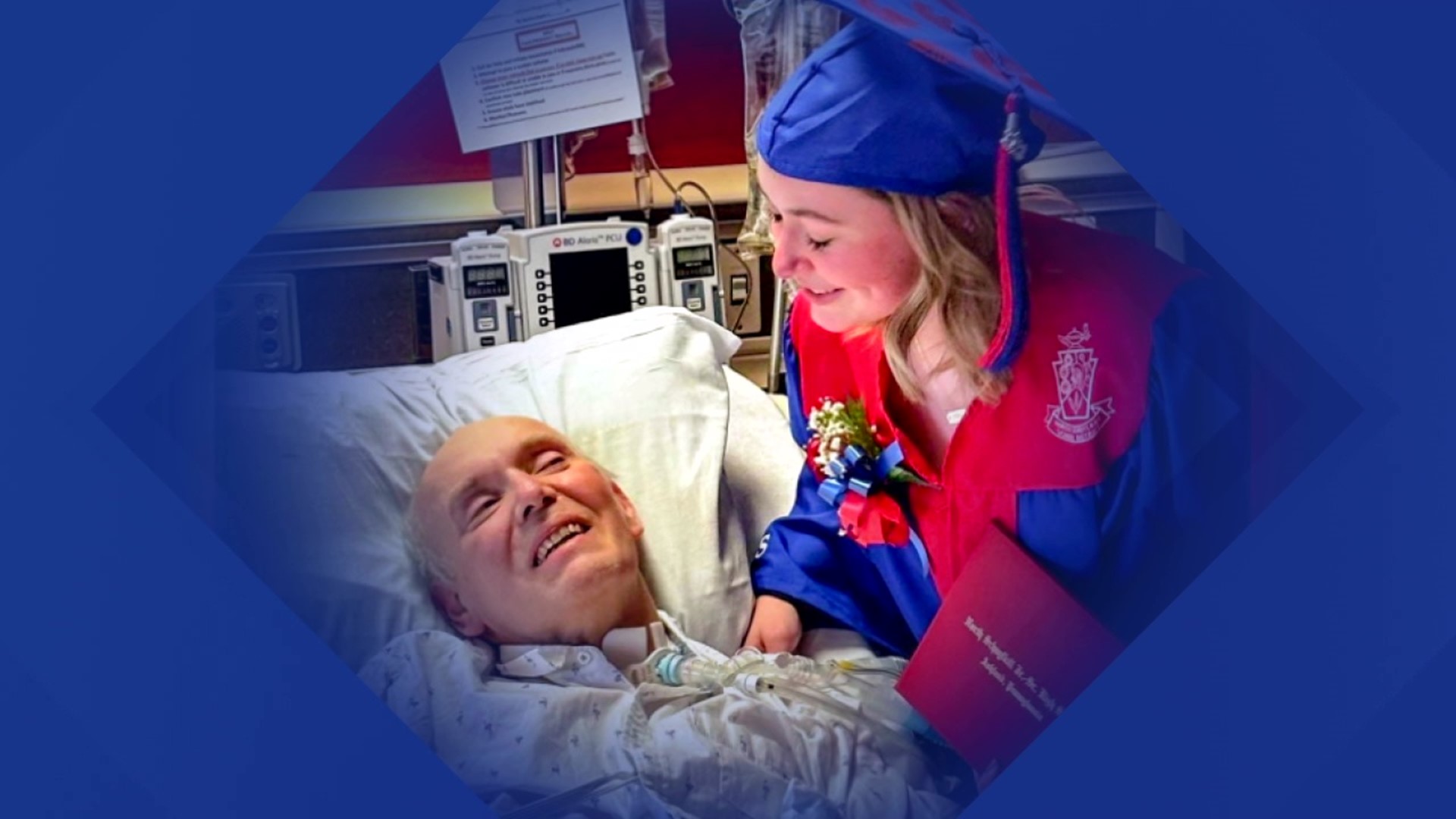 North Schuylkill holds early graduation in hospital for father