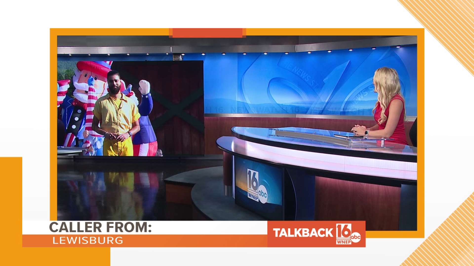 You can call Talkback 16 at 1-800-228-WNEP.