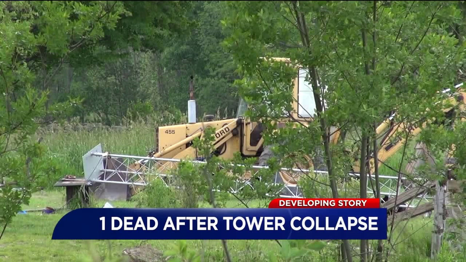 One Dead After Tower Fell Over in Susquehanna County