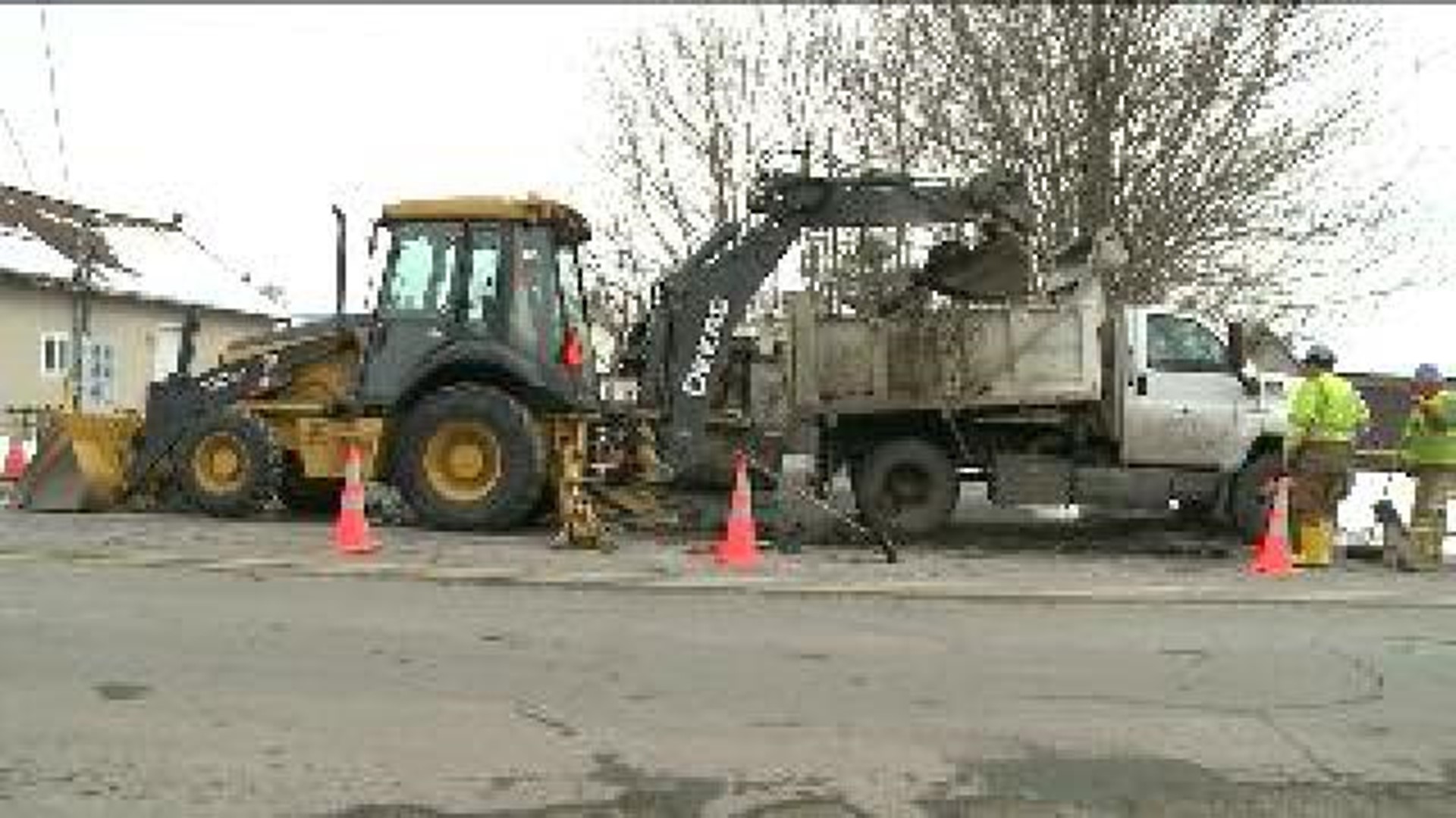 Cold Weather Causes Another Main Break in Scranton