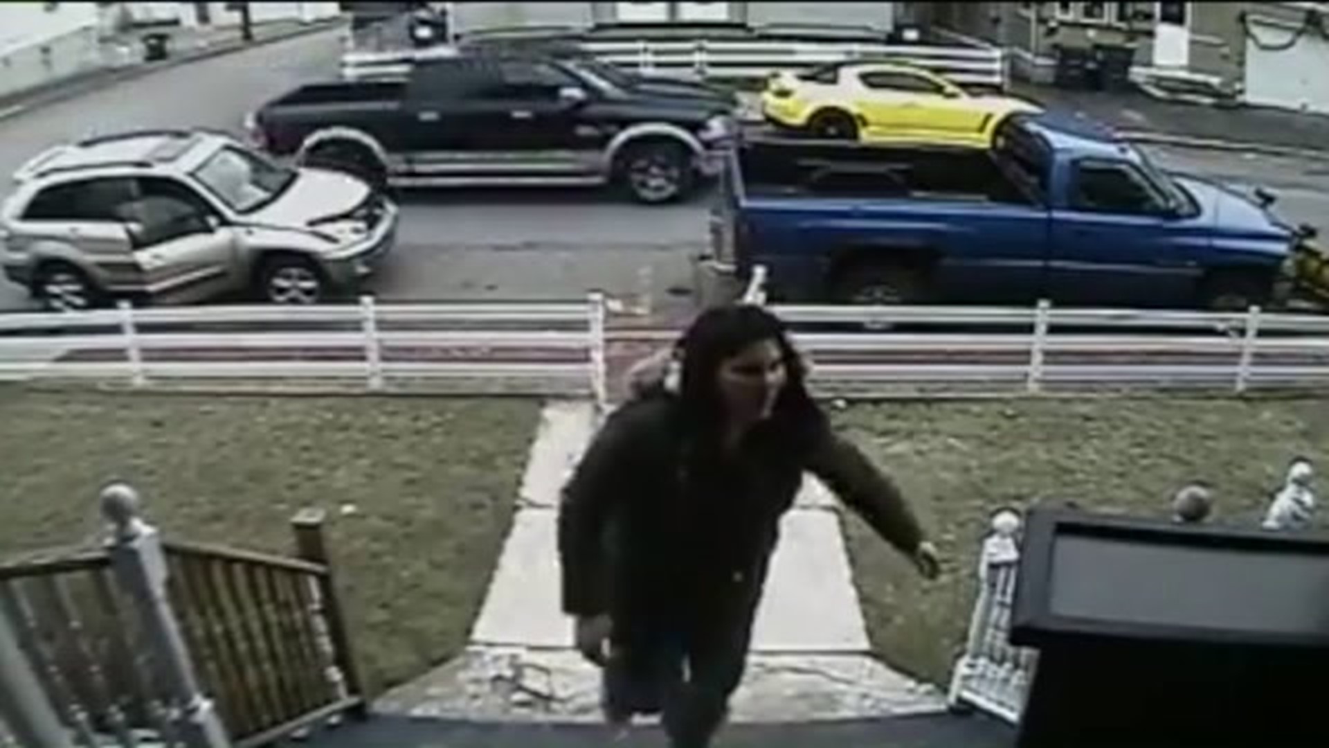 Caught On Camera  Woman Steals Package from Porch