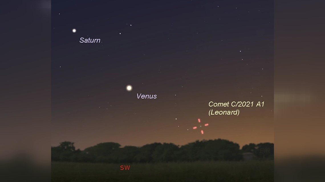 In This Skywatch 16, John Hickey Tells All About Comet Leonard 