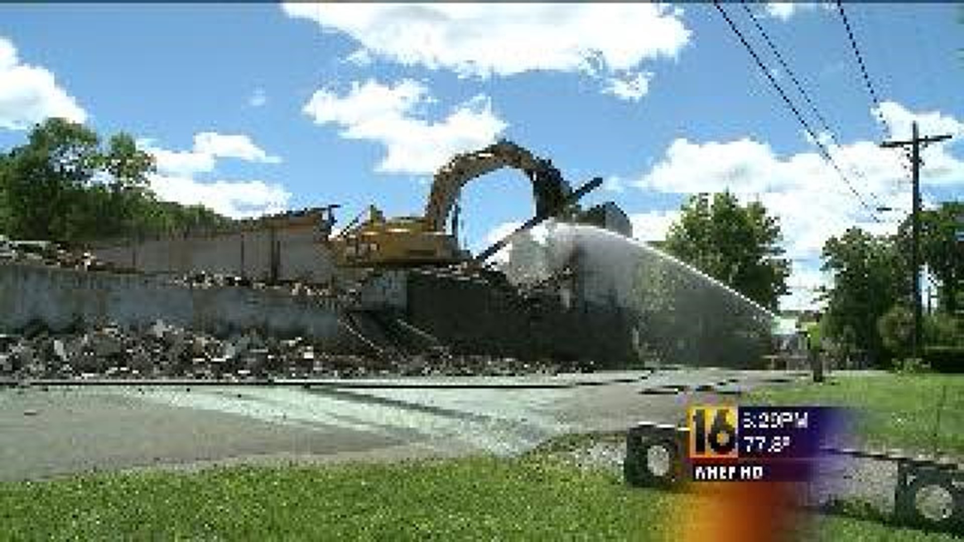 Demolition Crews Make Way for Senior Living Community