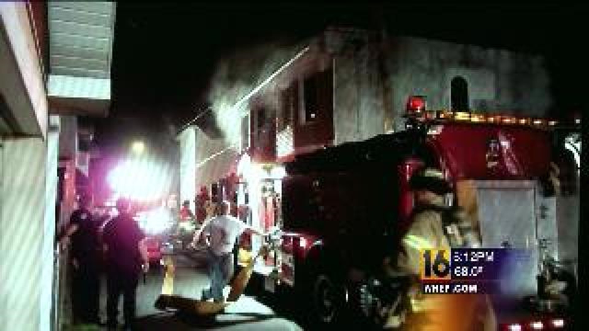 Firefighter's Home Burns In Frackville