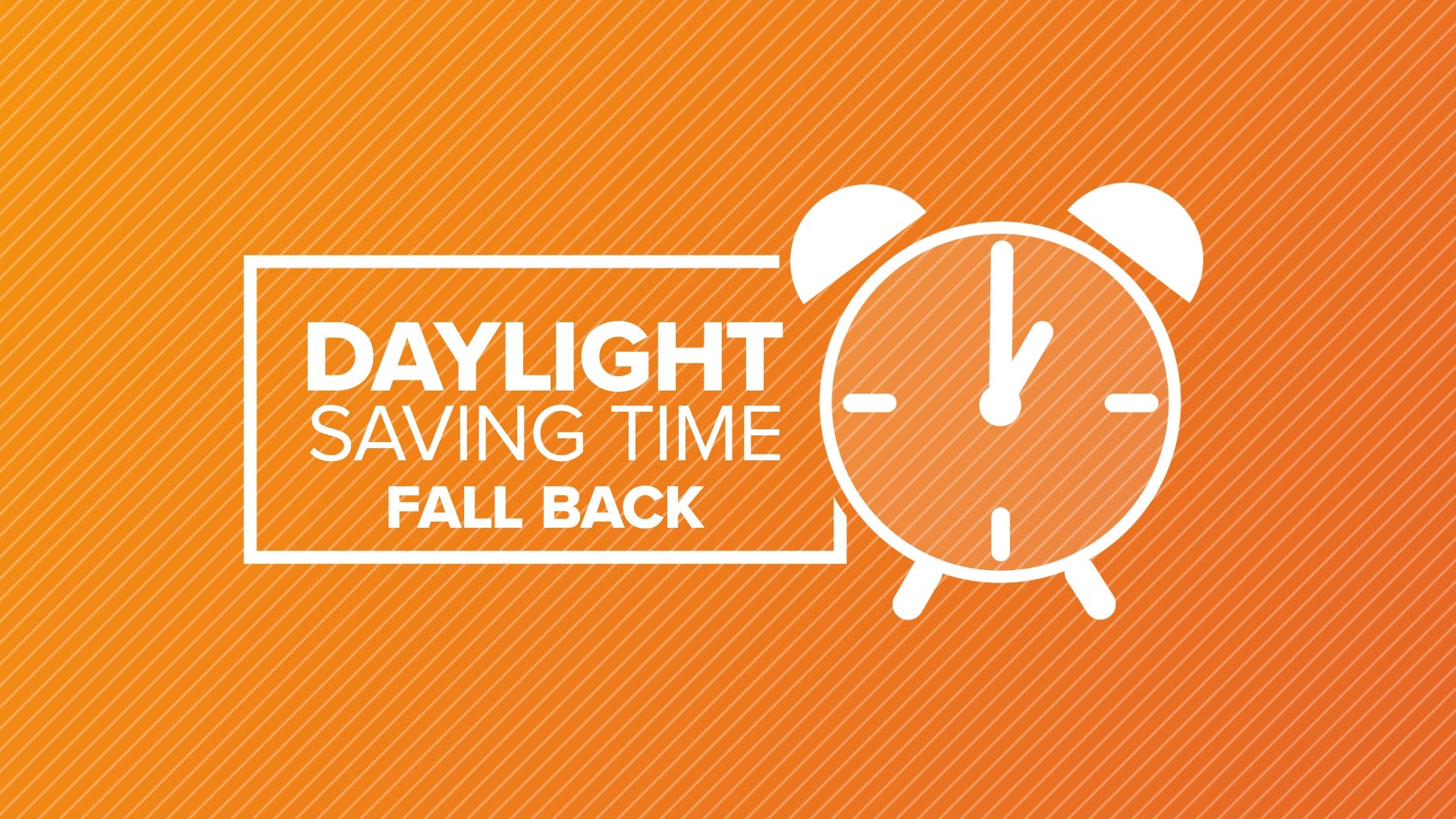 Daylight Saving Time ends this weekend