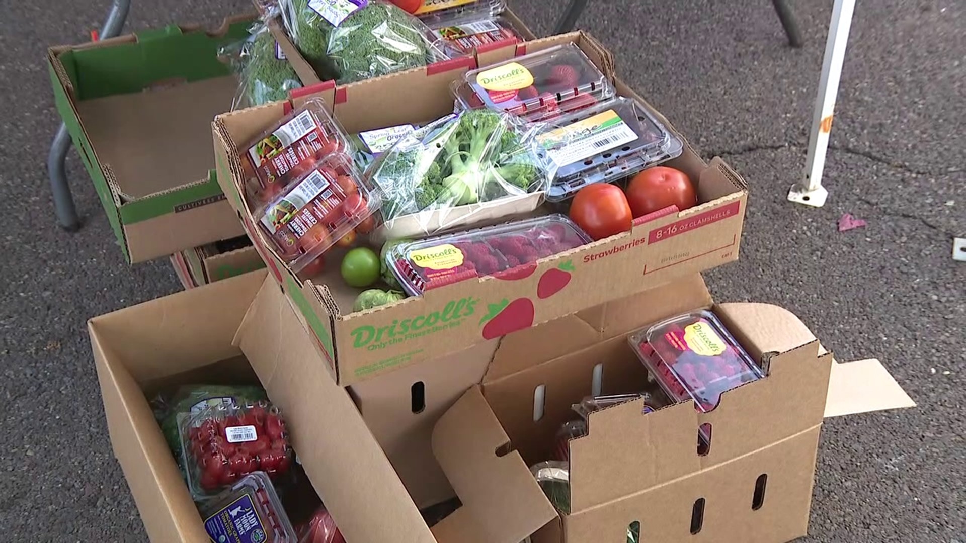 Despite seeing three times the number of people it usually serves, a Berwick food distributor still opens its arms to those in need.