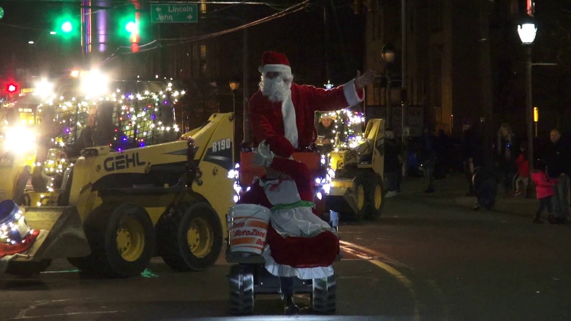 Christmas light parade hosted in Lackawanna County