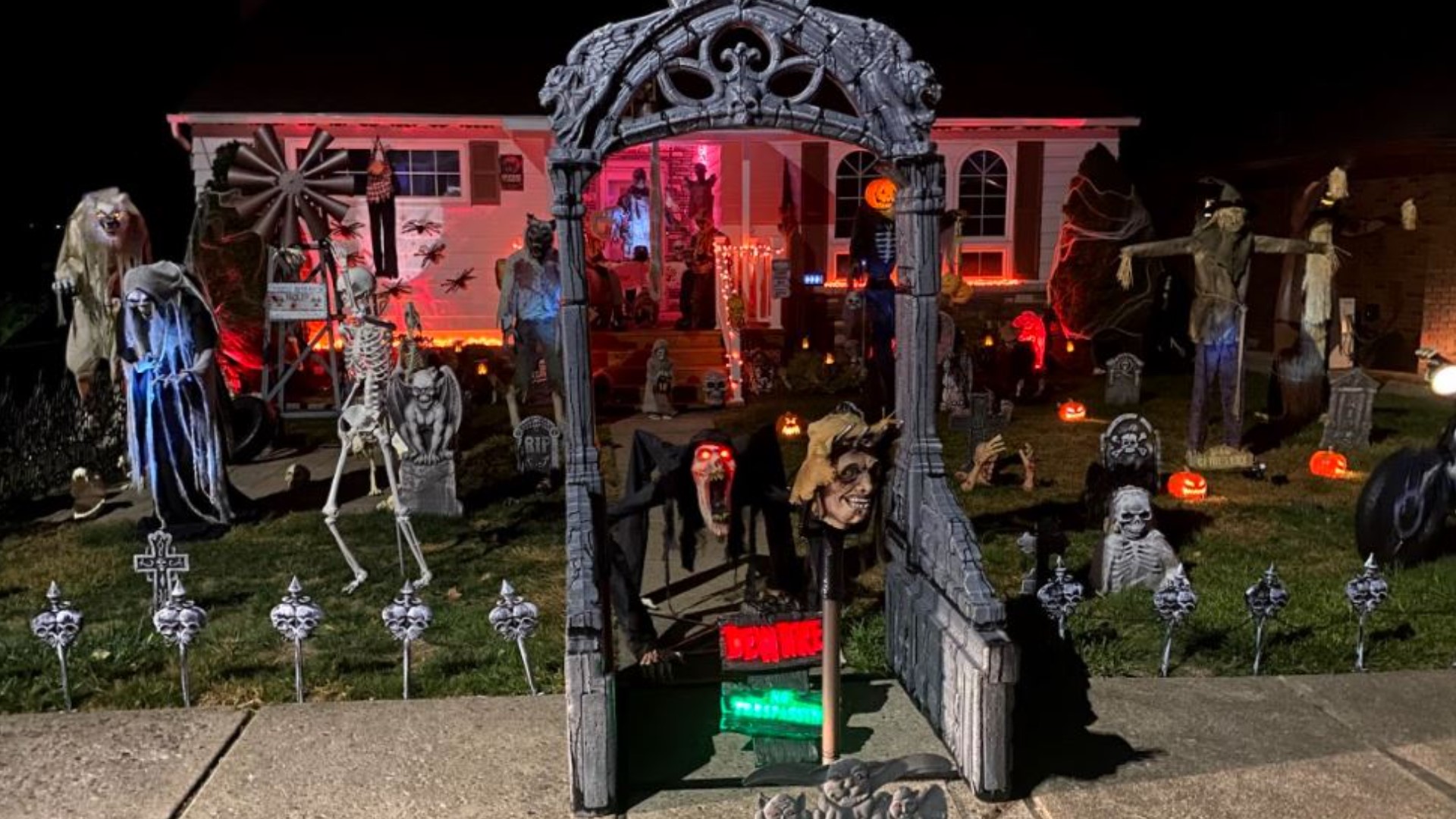 All out Halloween decorating during pandemic causing sales to soar ...