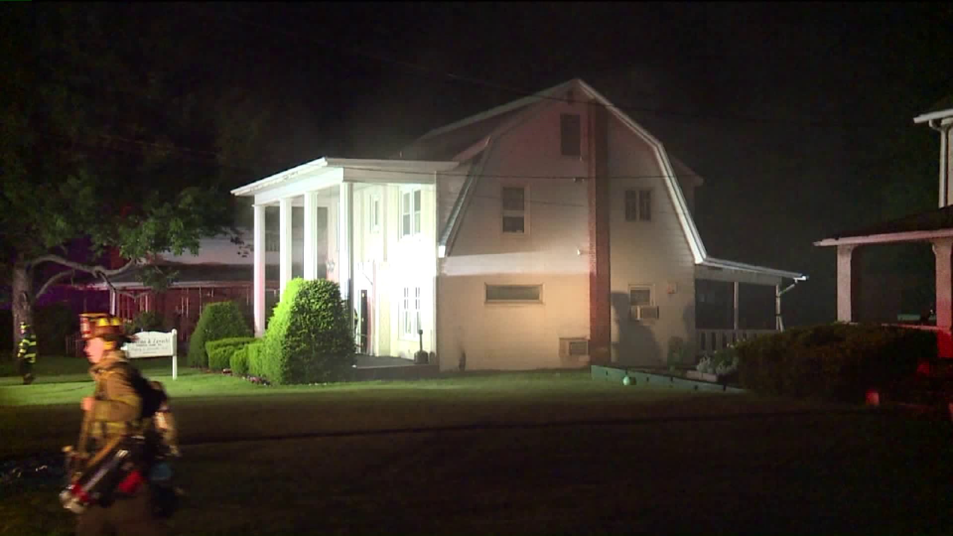 Fire Damages Funeral Home in Lackawanna County