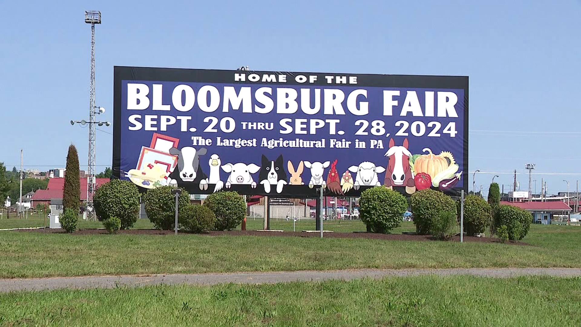 The 169th Bloomsburg Fair kicks off on September 20th.