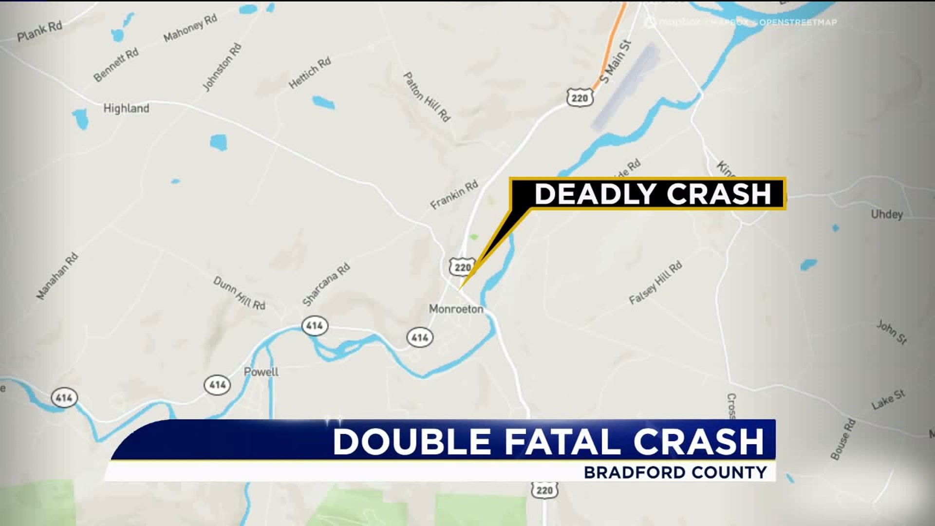 Two Dead Following Crash in Bradford County
