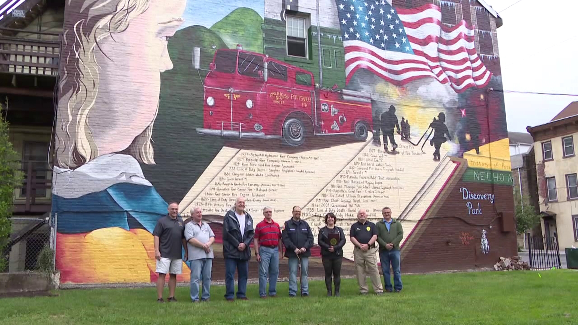 Plans for a commemorative park were unveiled on Thursday as part of the 70th Schuylkill County Volunteer Firefighters Convention.