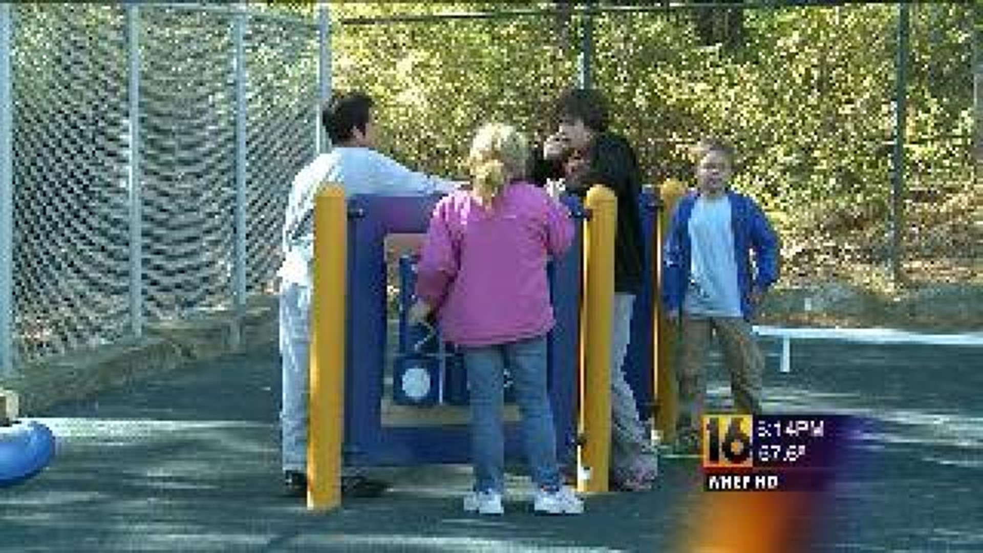New Playground at School for the Deaf