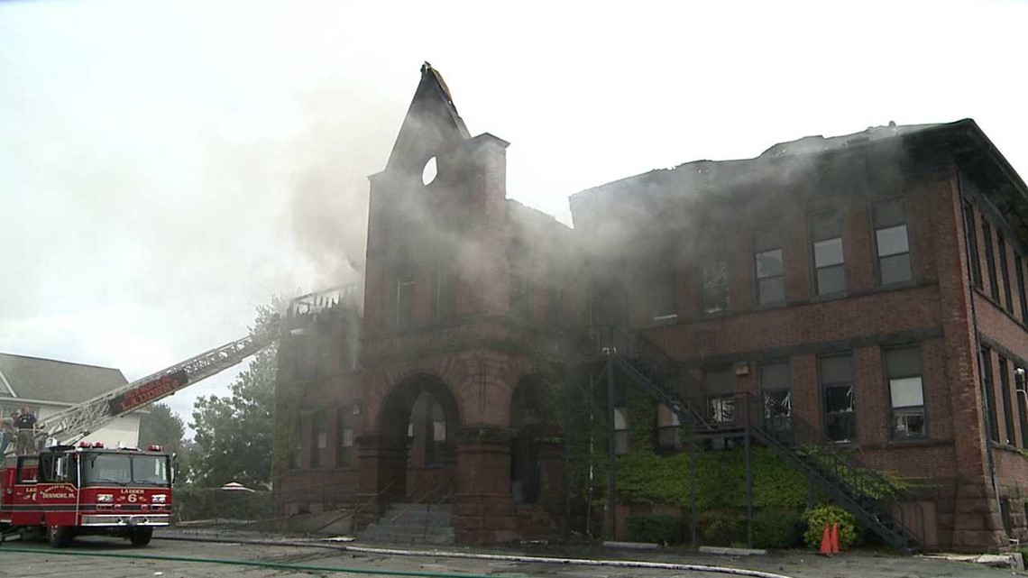 Historic Dunmore High School Coming Down