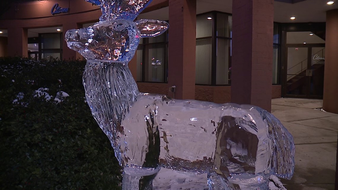 Businesses cash in on cold for ice festival - Vimarsana News