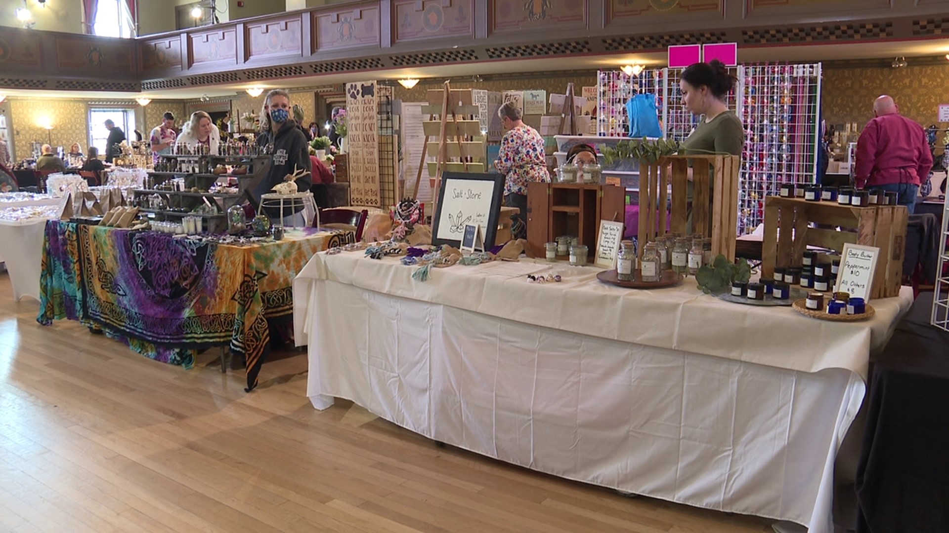 The marketplace was held at the Scranton Cultural Center from 11 a.m. to 4 p.m. Sunday afternoon.