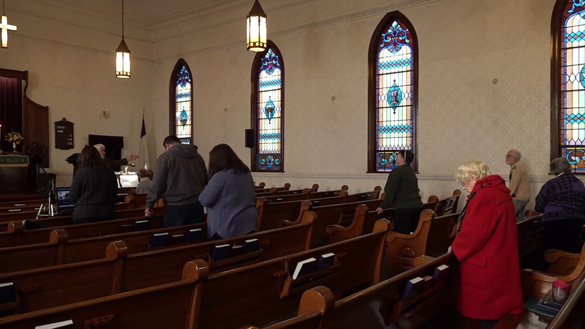 Congregation making efforts to save Mahanoy City's first church