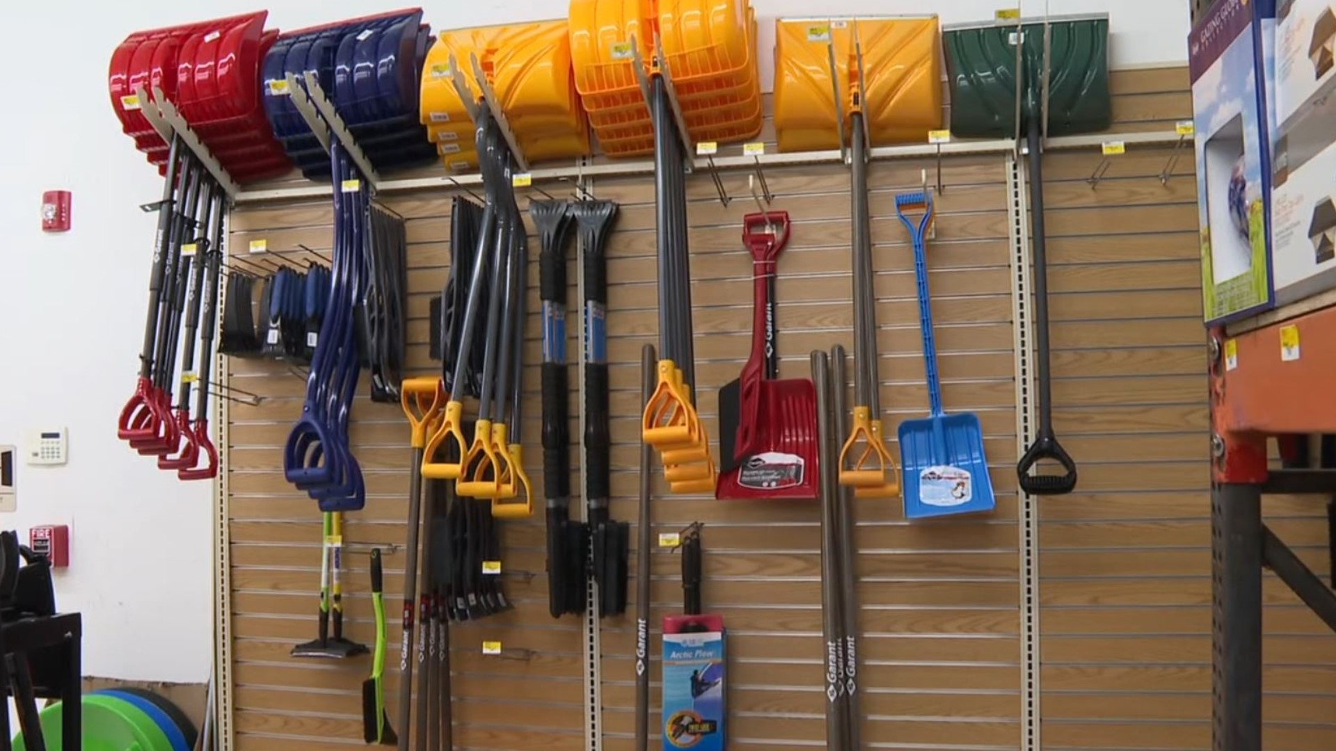 Local hardware stores are trying to keep up with demand for snow removal equipment before supply chain issues catch up with them.
