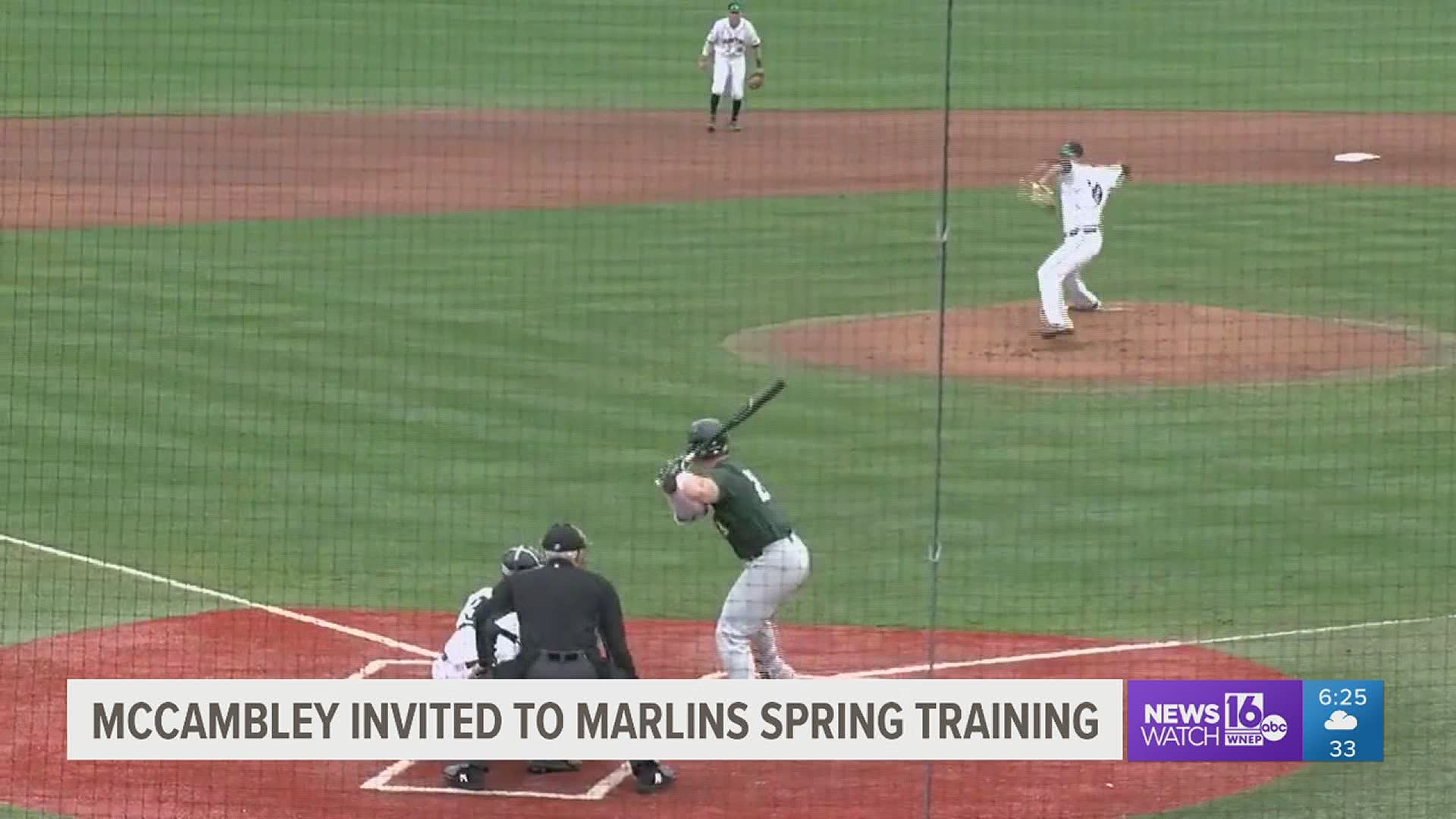 Zach McCambley Invited to Marlins Spring Training