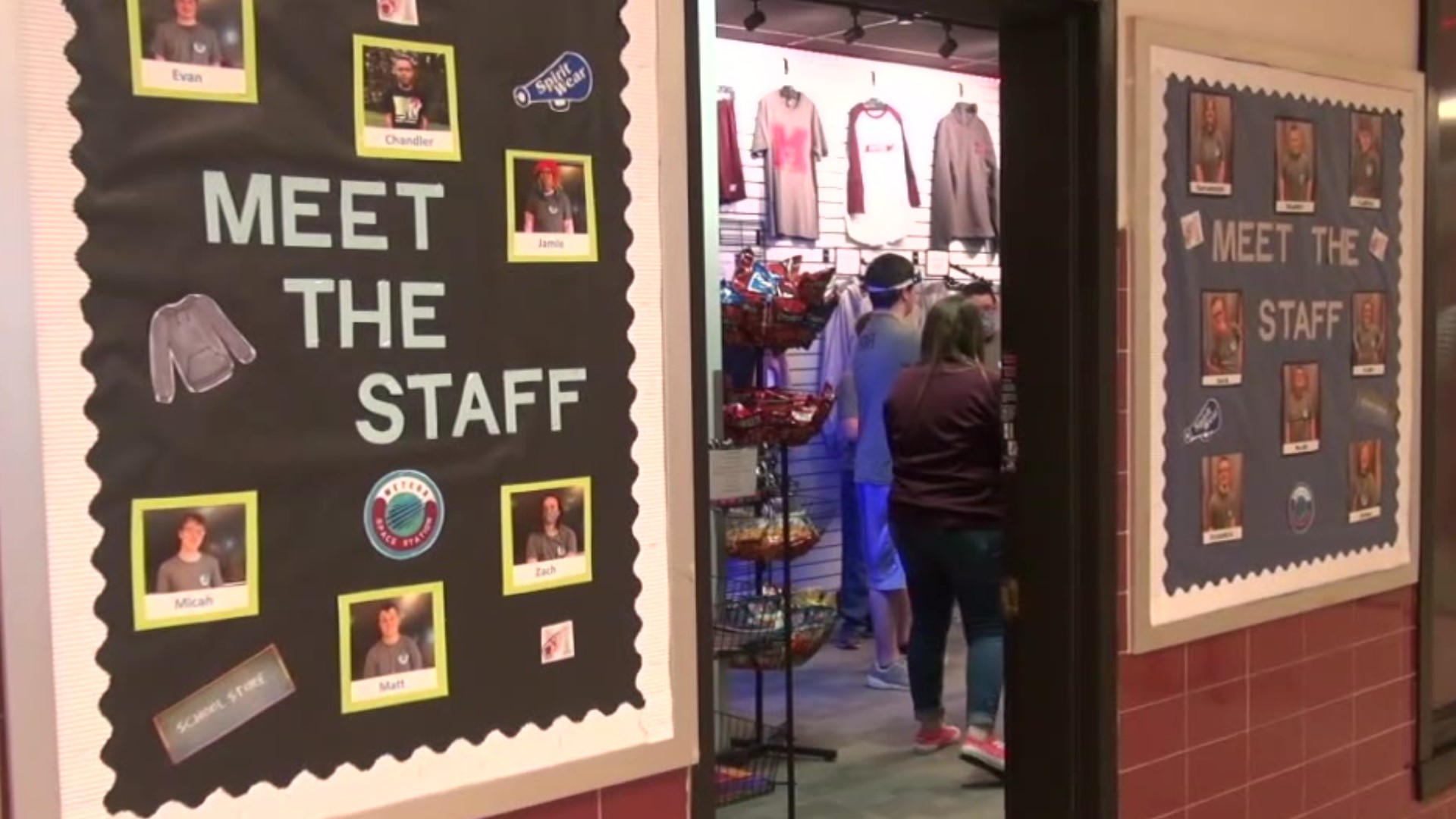 Newswatch 16's Courtney Harrison got the first glimpse of a new school store and how it will prepare the students to skyrocket into the workforce.