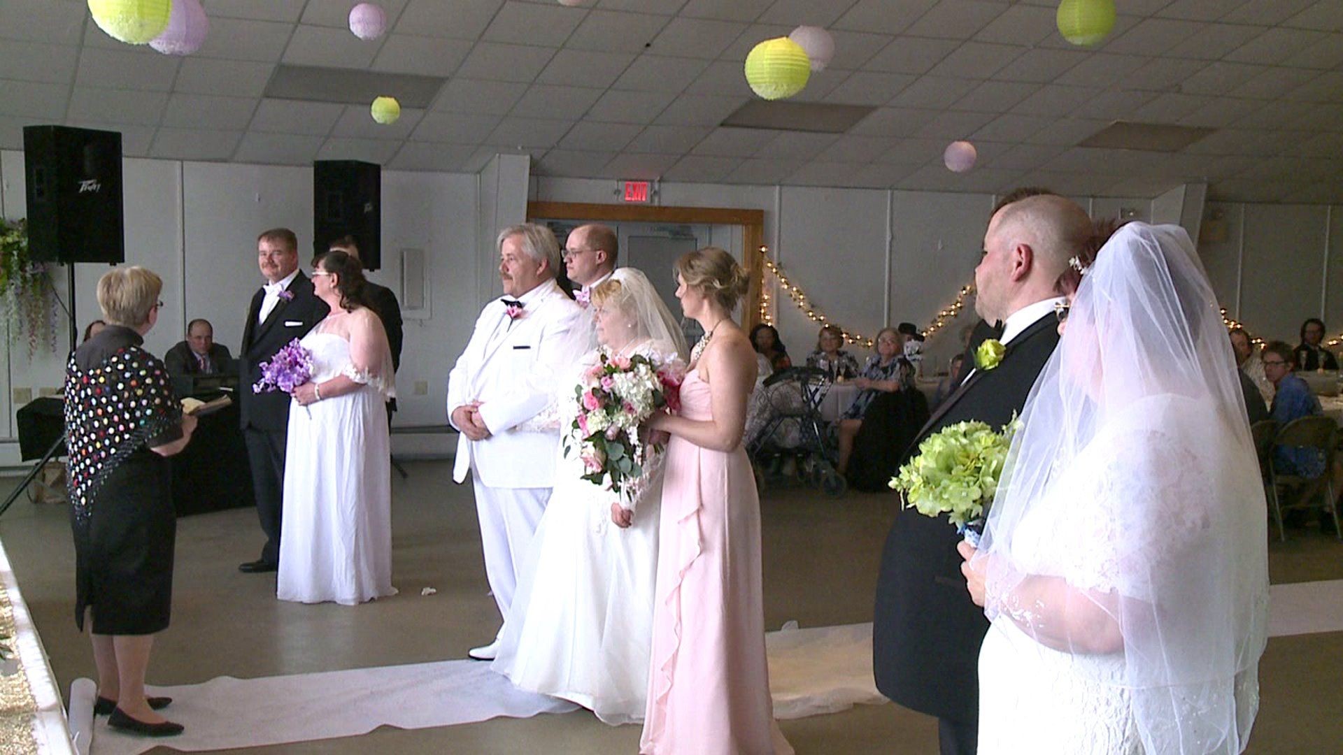 Three Brothers Marry Their Brides in Triple Wedding Ceremony