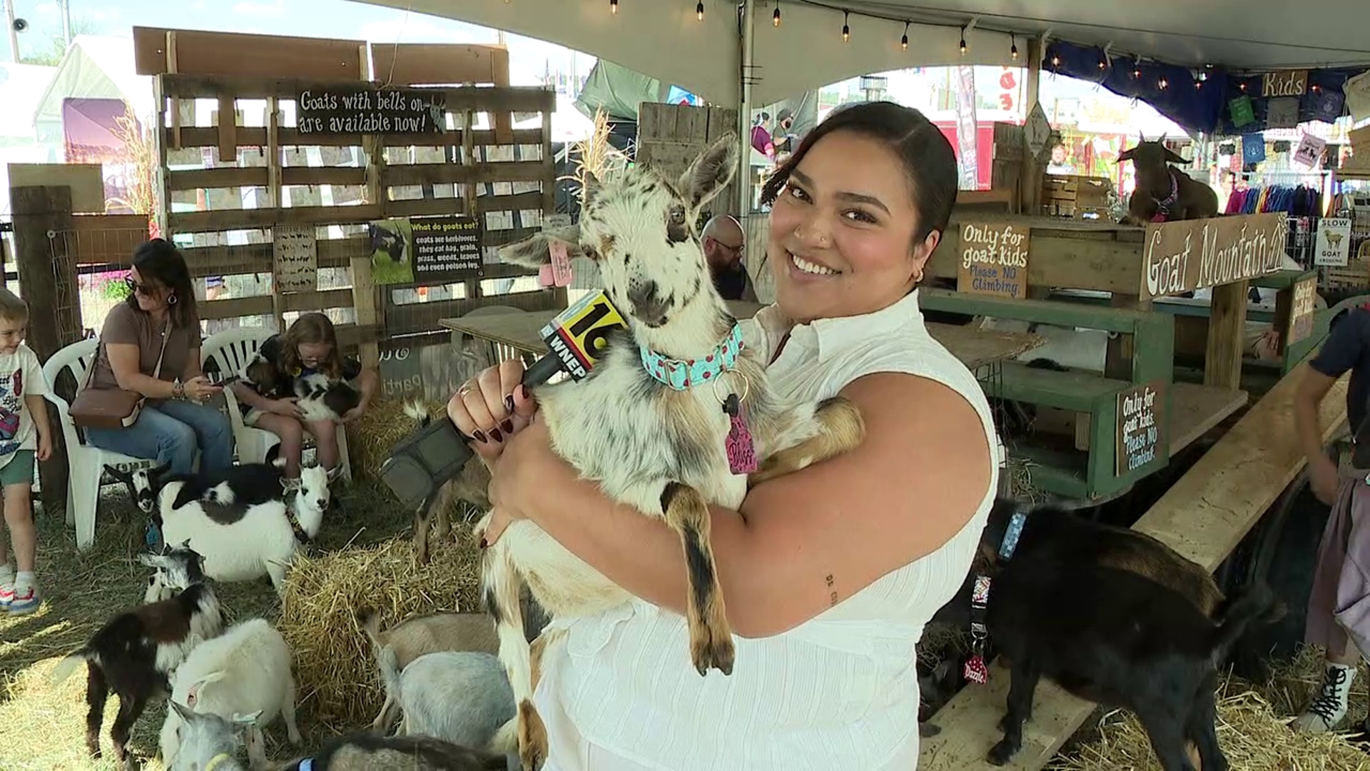 Pennsylvania's largest fair is in full swing. Newswatch 16's Valeria Quinones shows us what's new at the fairgrounds this year.