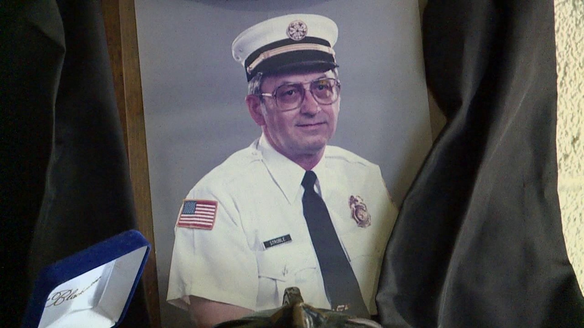 83-year-old Paul Stroble was laid to rest by family and colleagues in Lycoming County.