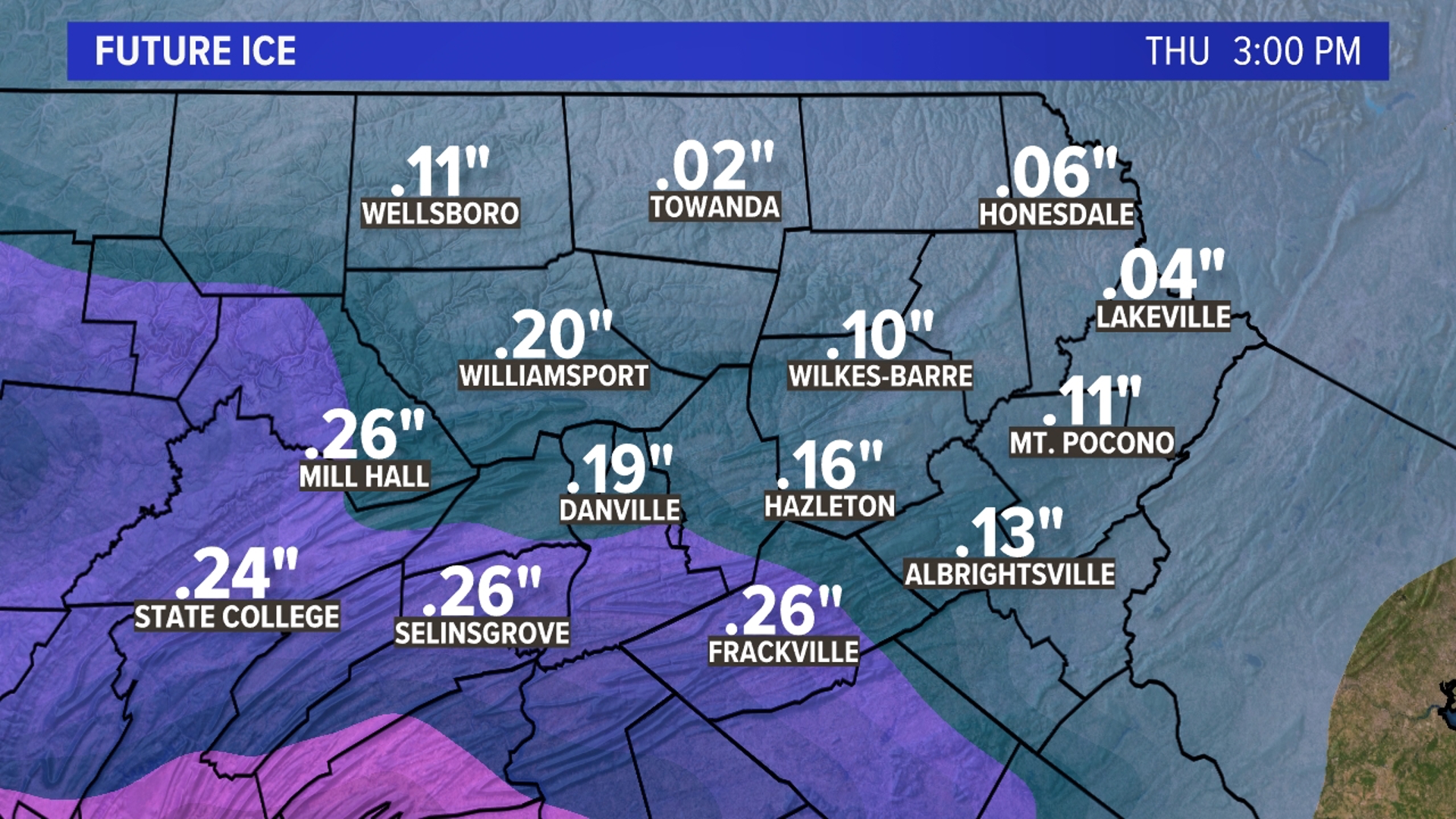Mix of snow, ice and rain to impact Thursday morning commute | Weather ...
