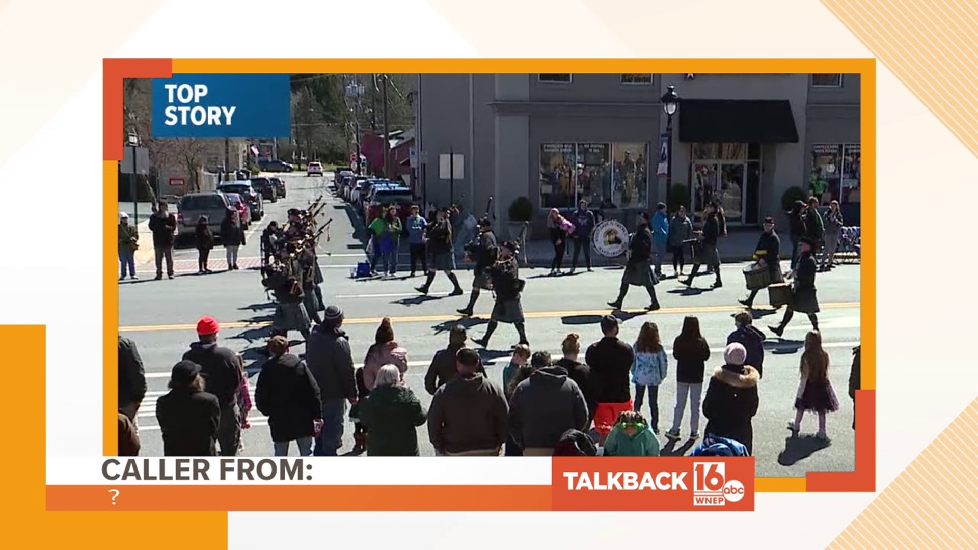 Callers are commenting on another St. Patrick's Parade as well as the Easter holiday in this Talkback 16.