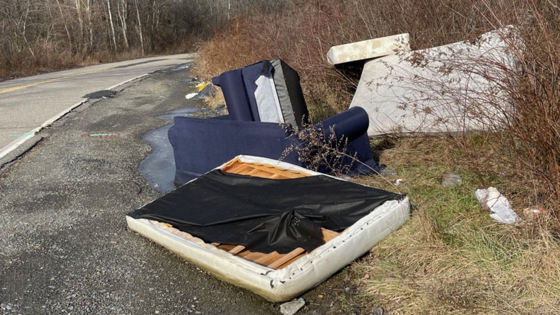 Illegal dumper leave mess in Luzerne County