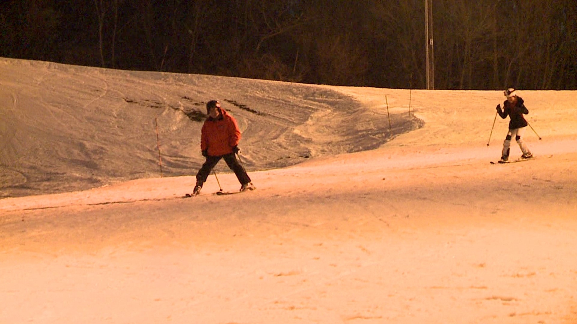 Skiers from all over Pennsylvania headed to Blue Mountain Friday for an early start to the season.