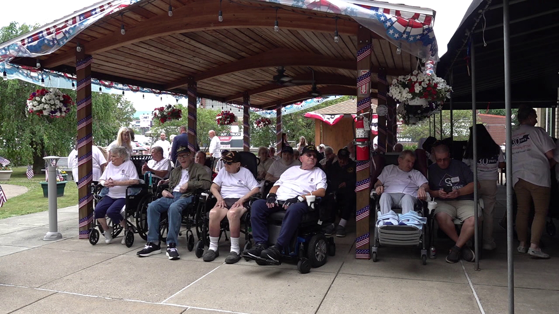 A veterans center in Scranton is marking a major milestone by celebrating their original caregivers and their 30-year anniversary.