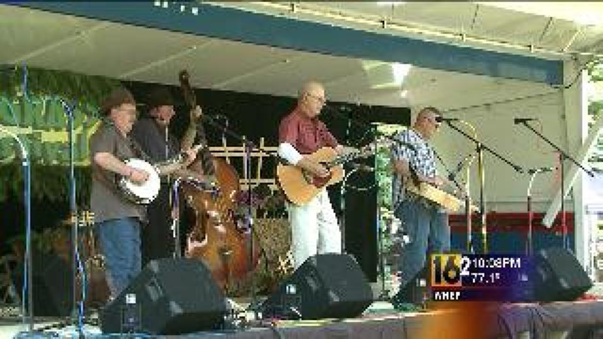 Bluegrass Musicians Take Stage