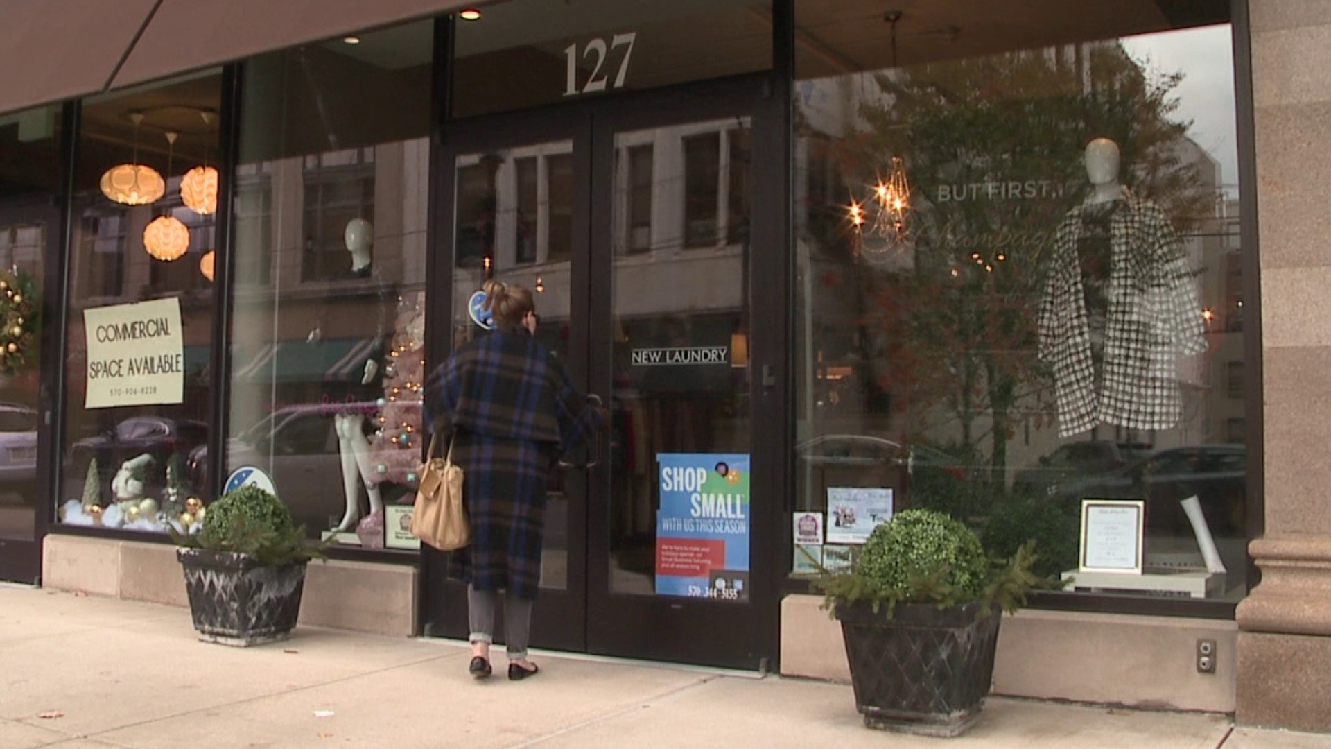 Black Friday is in the rearview mirror, but the holiday shopping is just getting started for small businesses in Lackawanna County.