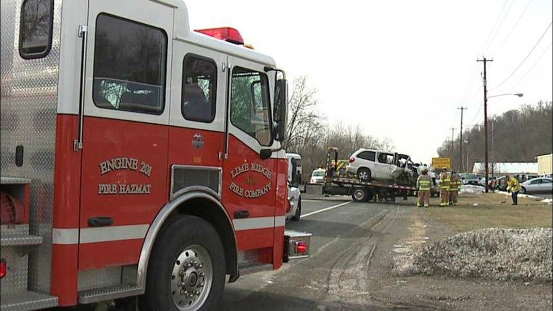 Crash in Extreme Cold near Bloomsburg