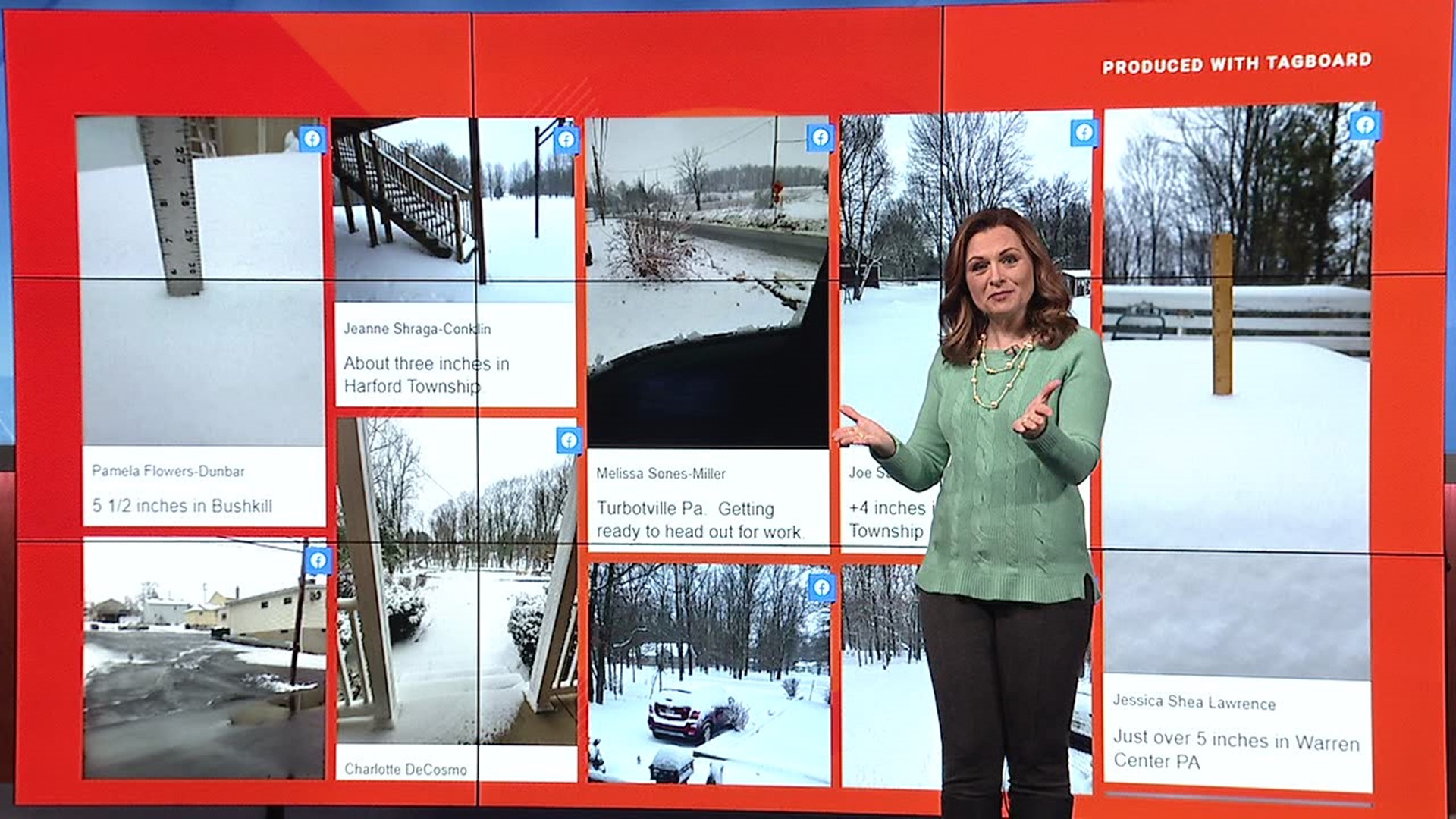 Newswatch 16's Mindi Ramsey shows us your snowy pictures.